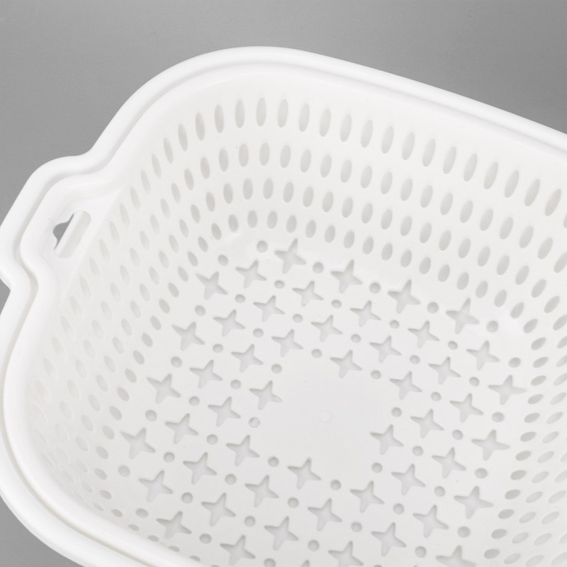 Household Defrosting Box Large Capacity Double Layer Drain Timing USB