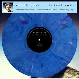 Édith Piaf - Récital 1961 (The Original Recording) - Limitiert und 1111 Stück nummeriert - 180gr. marbled [ Limited Edition / colored Vinyl / 180g Vinyl] [Vinyl LP]