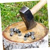 Operitacx 15pcs Metal Handle Wedges Replacement Kit Safety Splitting Wedges