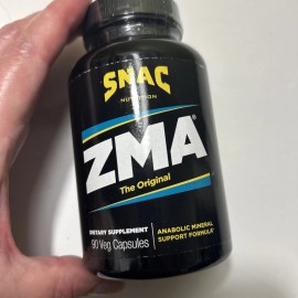 SNAC ZMA Original Recovery & Sleep Supplement 90 Capsules Exp 8/2029 Sealed