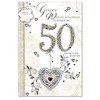 Golden Anniversary Card - 50 Years Special Couple Wedding Anniversary