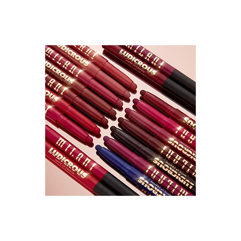 Milani- Lápiz labial mate Ludicrous (220 Rager) color de labios