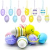 XQMMGO Pack of 12 Easter Eggs, Plastic Easter Eggs, Easter