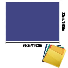 WELANE Transfer Carbon Paper, 50 PCS Color Tracing Copy Paper for Tracing Pattern (22.8 x 28cm/8.97 x 11.02in)