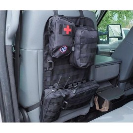 Ready Up Gear Seat Back Organizer for Car Tactical MOLLE Panel Vehicle Cover Gear Attachment