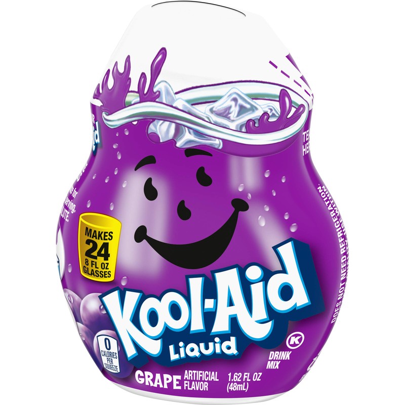 Kool-Aid Grape Liquid Drink Mix, Caffeine Free, 1.62 fl oz