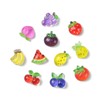 Stiesy Resin Flat Back Cabochons Slime Charms Without Hole Beads