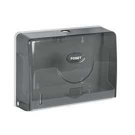 Foset Dispensador p/Toallas Papel, Humo, Basic