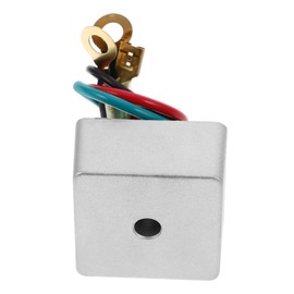 Mikinona Voltage Regulator Rectifier Golf Cart Voltage Stabilizer Ezgo Cart Parts Go Kart Voltage Regulator Ezgo Replacement Parts Disc Golf Starter Kit Transformer Regulator Grey Plastic