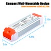 24V 60W Dimmable LED Driver, Universal Regulated 24v DC SCR