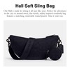Coach Hall Soft Sling Bag in Signature Jacquard, Midnight Navy