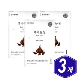Cheonho NCare Black Garlic Greens 30pcs x 3 middle aged senior women men / 천호엔케어 흑마늘청 30개입 x 3개 중장년 시니어 여자 남자