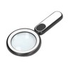 Handheld Magnifying Glass 20X Optical Magnifier with 21 LED Lights
