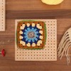 Crochet Board, Wooden Block Board, Sewing Tools, Crochet for Beginners,