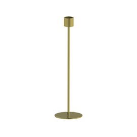 Cooee Design HI-029-02-BR Candlestick Metal in Brass Colour Dimensions: 8 cm x 8 cm x 29 cm