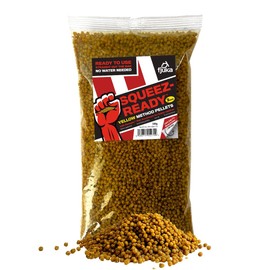 Fjuka Yellow Squeez-Ready Method Pellet 500g | Ready-prepped 2mms | Carp, F1s, tench, bream