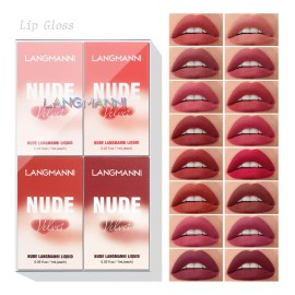 Útil Set De Pintalabios Líquidos Mate Velvet Liquid Lipstick