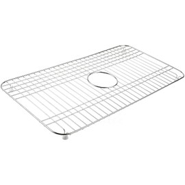 UPGRADED Lifetime Appliance K-6517-ST Bottom Basin Stainless Steel Rack Compatible with Kohler Bakersfield Sink - Upgraded