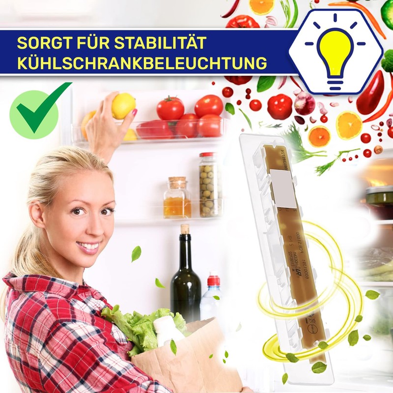 Board LED Lighting for Fridge with Original Code 00637633 637633