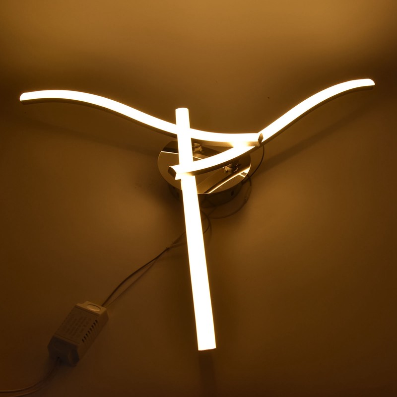 18W 105LED Ceiling Light Wavy Ceiling Lamp for Living Room