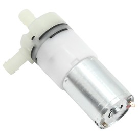 VIKKSAER 12 V DC Micro Diaphragm Fresh Water Pump, 1.3 LPM Water Flow Self Priming Pump for Coffee Machine, Water Dispenser, Ice Maker