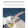 Futratrix Electric Candle Lighters Arc Windproof Flameless USB Rechargeable Lighter