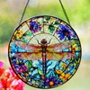 Stained Glass Window Hanging, Stunning 8''/20CM Suncatchers for Windows with