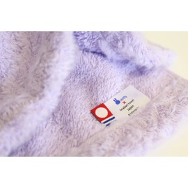 丸栄タオル(Maruei-towel) 今治タオル ウォッシュタオル クールミッフィー もこもこウォッシュタオル パープル