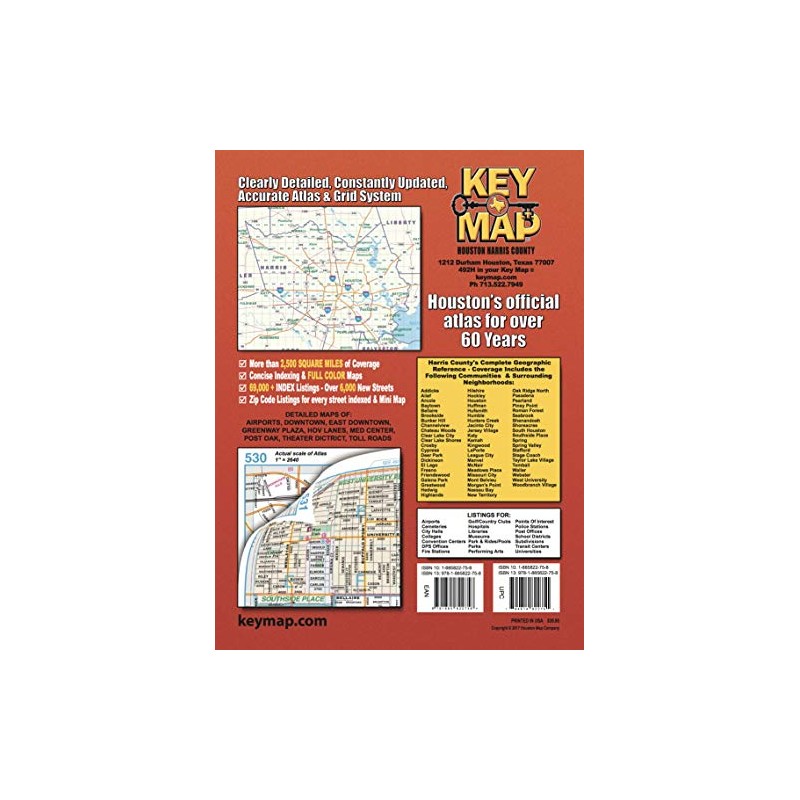 Key Maps Harris County - 53rd Edition