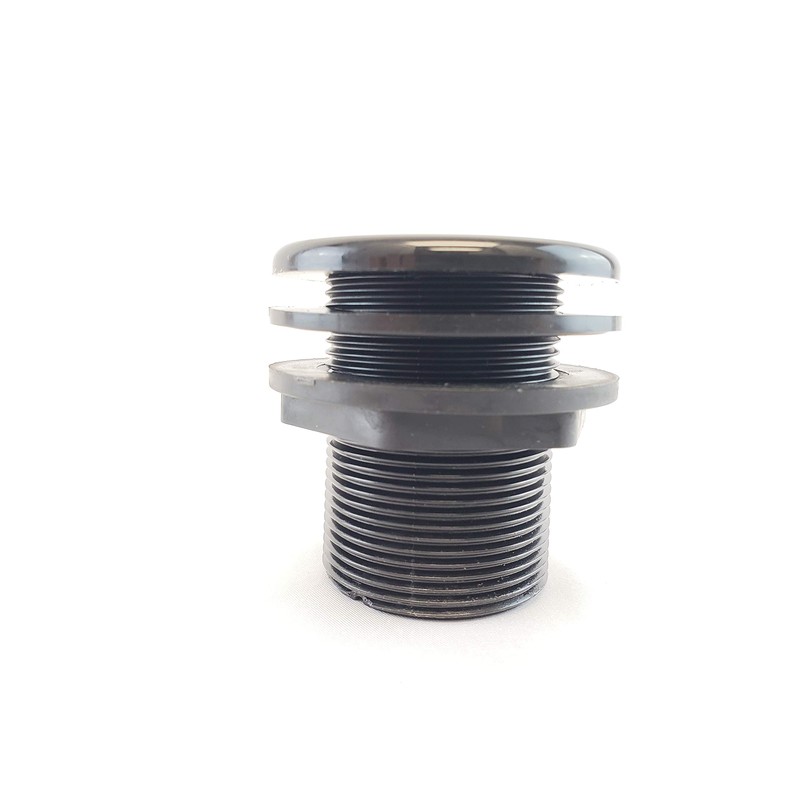 Lifegard Aquatics 1/2-Inch Standard Threaded Bulkhead