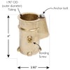 S.R. Smith AS-100B 4-Inch Anchor for 1.90-Inch Outer Diameter Tubing,