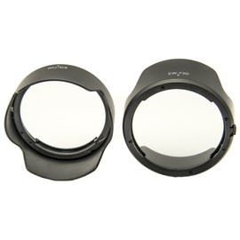PROtastic® Replacement EW-73D EW73D Petal Lens Hood *** 2 PACK *** For Canon EF-S 18-135mm f/3.5-5.6 IS USM Lens