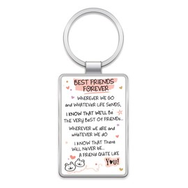 Inspired Words Keyring - Best Friends Forever - Gift Ideas