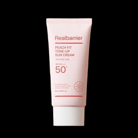 Real Barrier Peach Fit Tone-up Sun Cream SPF 50+ PA++++ 50ml / 리얼베리어 피치 핏 톤업 선크림 SPF 50+ PA++++ 50ml