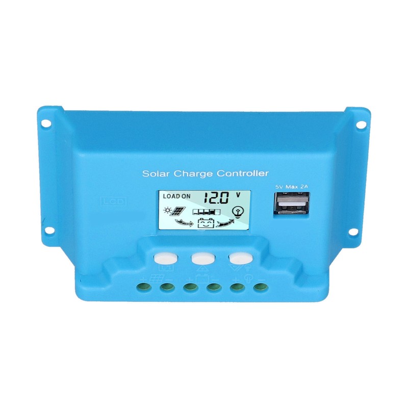 Solar Charge Controller LCD Anti Backfill Circuit Protection Solar Controller