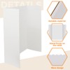 Ctosree 36 Pcs 14 * 22 Inch Tri Fold Poster