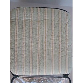 Laura Ashley Heirloom Collection Full/Queen Quilt, Aspen Stripe