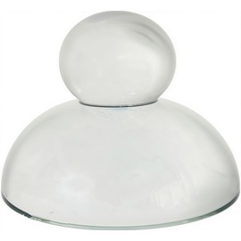 Glass Block Printing Baren, 4 inch Smooth Bottom Printmaking Hand Tool for Linocut, Woodcut, Scrapbooking