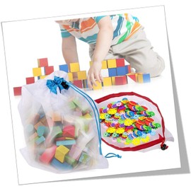 Bolsas Reutilizables Para Productos Frescos, Bolsas Ecológicas De Malla Para Verduras, Bolsas Para La Compra Y Almacenamiento De Frutas Y Verduras. Juego De 12
