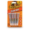 Gorilla Clear Grip Waterproof Contact Adhesive Minis, Four .2 Ounce