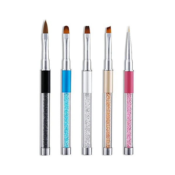 Nail Art Brush Set, 20 Pieces, Nail Art Brushes, Nail