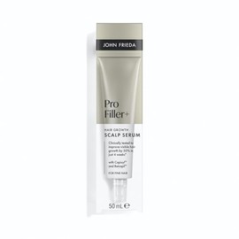 John Frieda PROfiller+ Hair Growth Scalp Serum 50ml. Fine Hair Serum for Fuller-Looking Care and Thickening Support