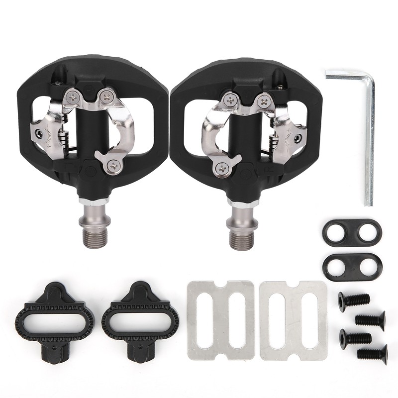 1Pair Mountain Road Bike Self‑locking Pedal Replacement Bicycle Cycling Equipment