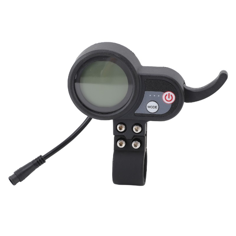 Electric Scooter LCD Display Panel 36 to 60V ABS Blue