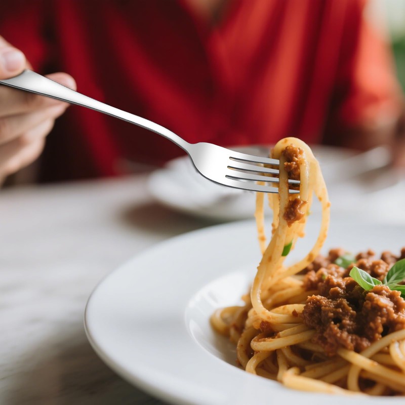 Dinner Forks, Stainless Steel Flatware Dinner Forks