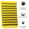 EMEDA Eyelash Clusters 8 mm Cluster Eyelashes Individual Eyelashes DIY