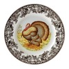 Spode Woodland Turkey Round Platter - 12" Fine Porcelain Serving