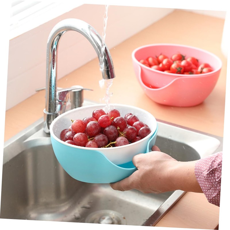 iplusmile Cleverly Designed Snack Bowl Nut Bowl Fruit Container for