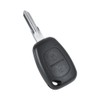 Carcasa para llave de coche con 2 botones, compatible con