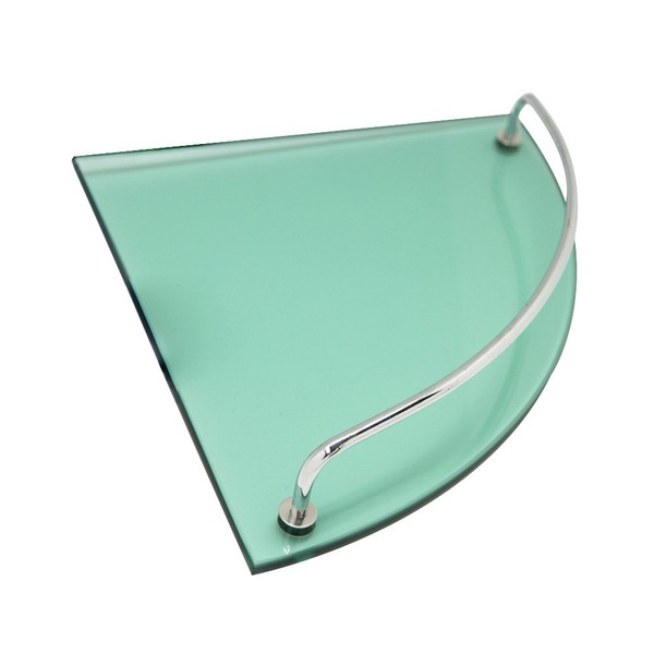 Bastem Tempered Glass Bathroom Corner Shelf GL-150 / 바스템 강화유리